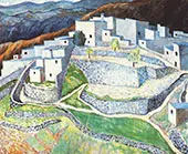 Mountain Town in Audalusia By Dora Carrington