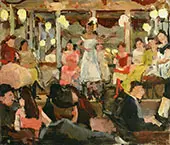 Cafe Chantat in the Nes Amsterdam By Isaac Israels