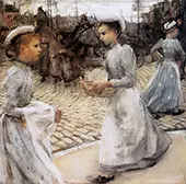 Girls of the Munt By Isaac Israels