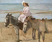 On Scheveningen Beach By Isaac Israels