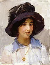 Portrait of a Girl 2 By Isaac Israels