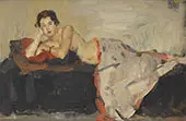 Reclining Nude London By Isaac Israels