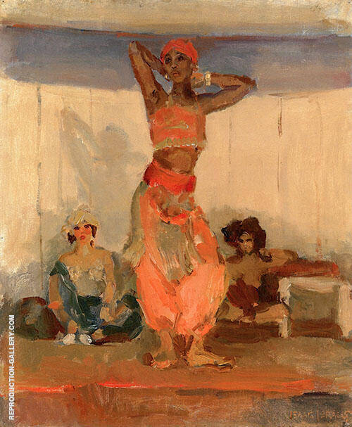 A Dancer by Isaac Israels | Oil Painting Reproduction