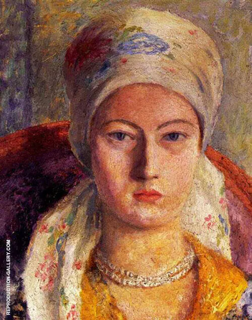 Portrait of a Lady 1928 By Dora Carrington