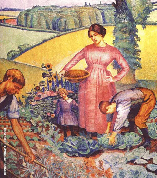 Weeding By Dora Carrington