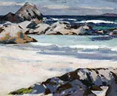 A View from Iona looking towards Lunga By Francis Campbell Boileau Cadell