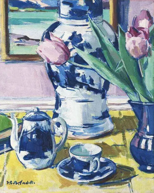 Still Life 2 By Francis Campbell Boileau Cadell