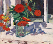 Still Life with Marigolds By Francis Campbell Boileau Cadell