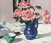 Still Life with Roses By Francis Campbell Boileau Cadell