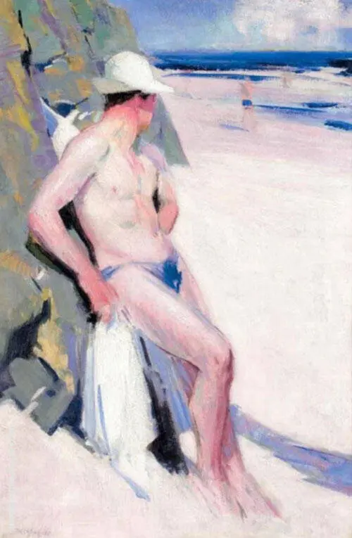 The Bather By Francis Campbell Boileau Cadell