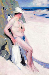 The Bather By Francis Campbell Boileau Cadell