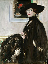 The Black Hat Miss Don Wauchope By Francis Campbell Boileau Cadell