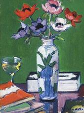 Still Life with Anemones By Francis Campbell Boileau Cadell
