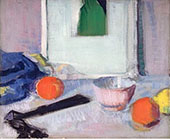 Still Life of Picture Fruit and Fan By Francis Campbell Boileau Cadell