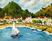 Bay South of France 1924 By Christopher Wood