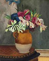 Flowers in a Brown Jug 1923 By Christopher Wood