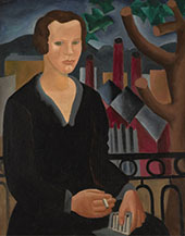 Girl with Cigarette 1927 By Christopher Wood