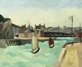 Harbour Entrance Dieppe 1929 By Christopher Wood