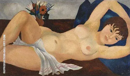 Reclining Nude 1927 By Christopher Wood