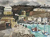 St Ives Cornwall 1928 By Christopher Wood