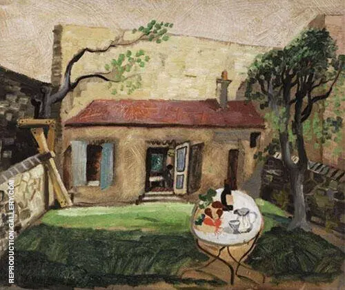 The Artist's Cottage Paris 1930 By Christopher Wood
