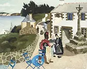 The Rug Seller Treboul 1930 By Christopher Wood