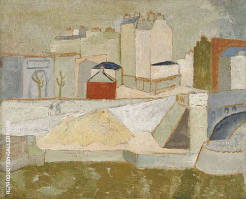 The Seine at Passy By Christopher Wood