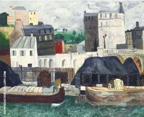 The Seine at Passy 1928 By Christopher Wood