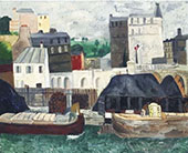 The Seine at Passy 1928 By Christopher Wood