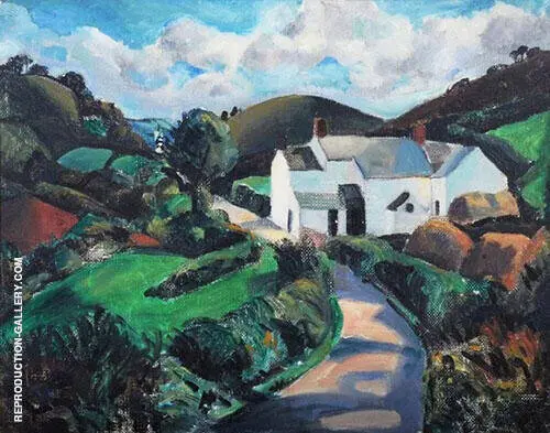 The White Farm 1928 By Christopher Wood