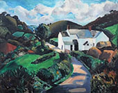 The White Farm 1928 By Christopher Wood