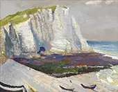 Beach with Cliffs By Isaac Grunewald