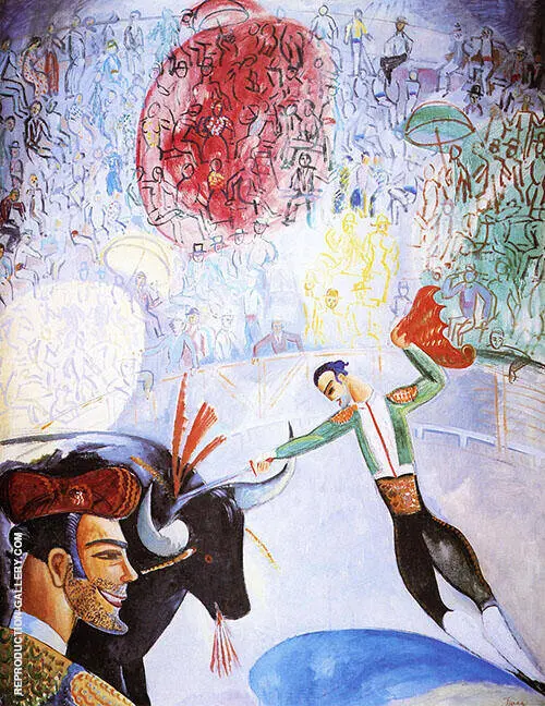 Bullfight By Isaac Grunewald