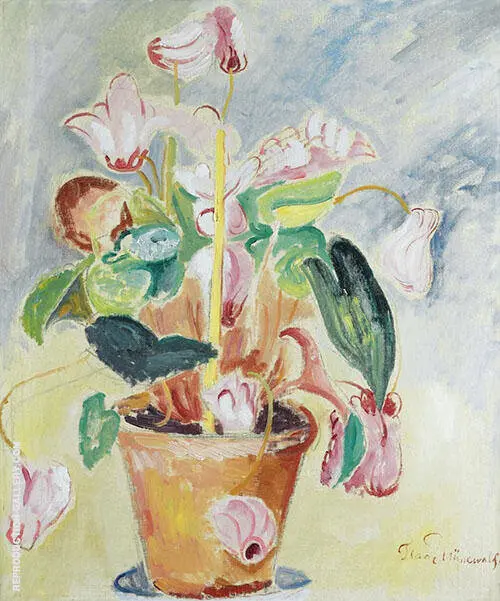 Cyclamen 2 By Isaac Grunewald