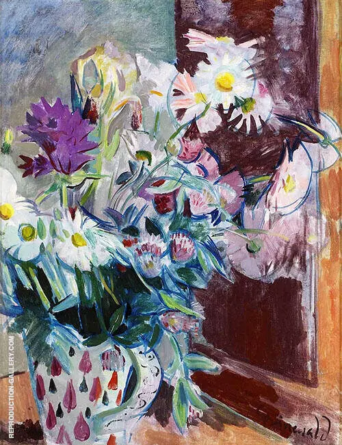 Flowers in a Jar By Isaac Grunewald