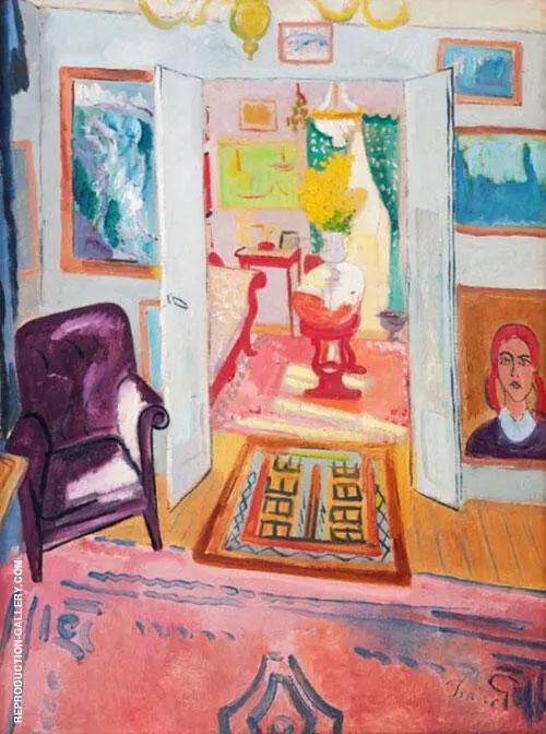 Interior 1918 By Isaac Grunewald