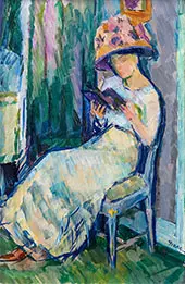 Ise Morssing in a Hat By Isaac Grunewald