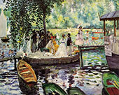 La Grenouillere 1869 By Pierre Auguste Renoir