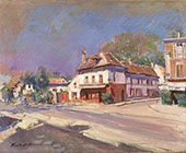 A Street in The South of France By Konstantin Korovin