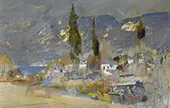 Crimean Landscape By Konstantin Korovin