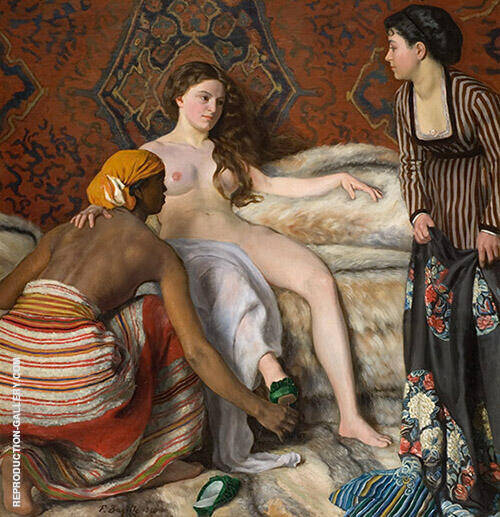 La Toilette 1870 by Frederic Bazille | Oil Painting Reproduction
