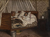 The Improvised Field Hospital 1865 By Frederic Bazille