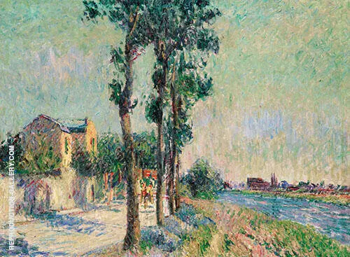 Bord de L'Oise By Gustave Loiseau