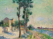 Bord de L'Oise By Gustave Loiseau