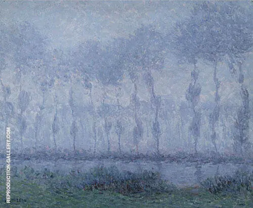 Mist on The Eure Saint Cyr c1900 By Gustave Loiseau