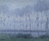 Mist on The Eure Saint Cyr c1900 By Gustave Loiseau