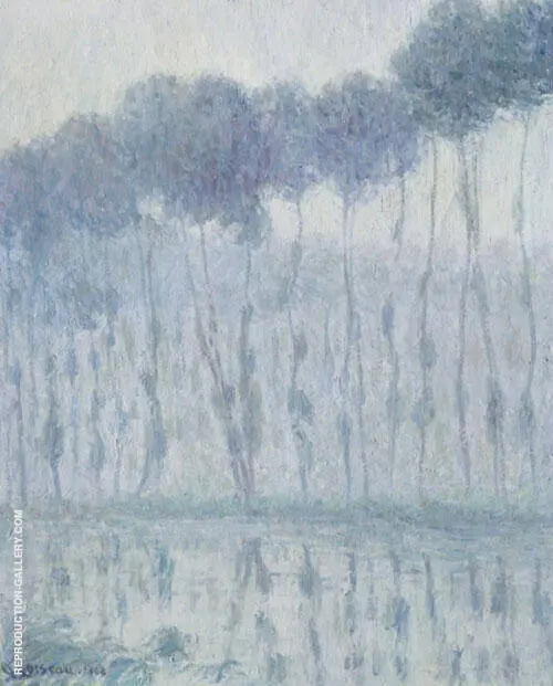 Poplars on The Banks of The Eure 1903 By Gustave Loiseau