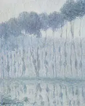Poplars on The Banks of The Eure 1903 By Gustave Loiseau