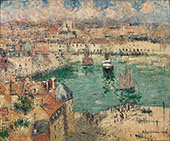 Port de Dieppe By Gustave Loiseau