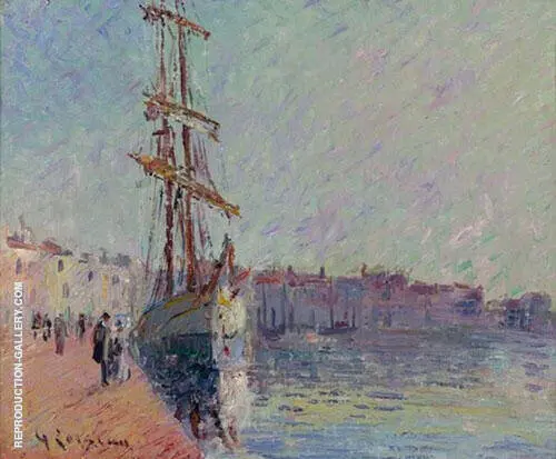 Sailing at Martigues By Gustave Loiseau